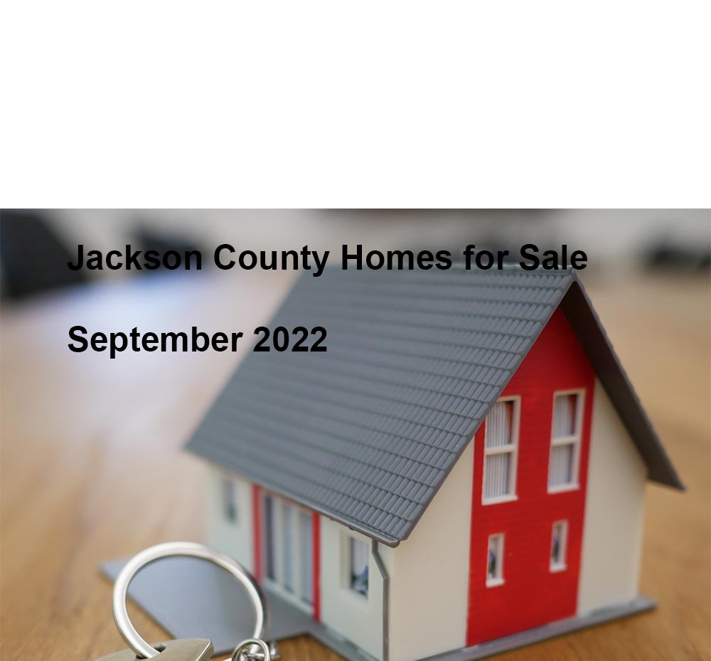 House Icon Jackson County Homes for Sale 9/22