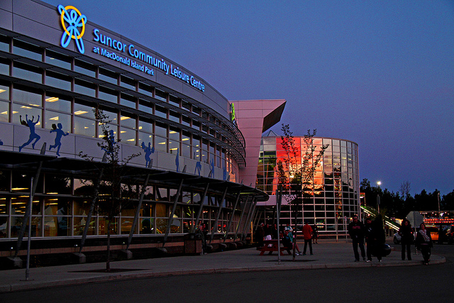 The Suncor Community Leisure Centre - Image Credit: https://www.flickr.com/photos/suncorenergy/7631319264