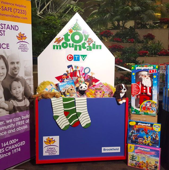 The Calgary Women's Emergency Shelter Christmas Toy-Drive