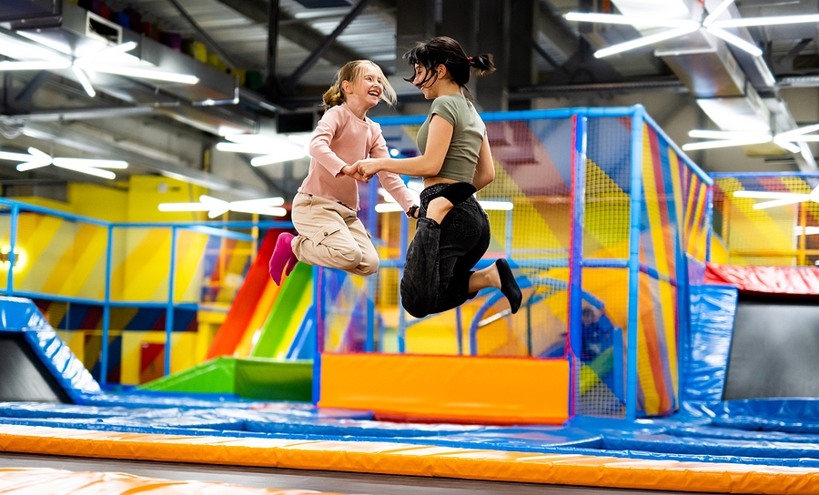 Defy gravity trampoline clearance park