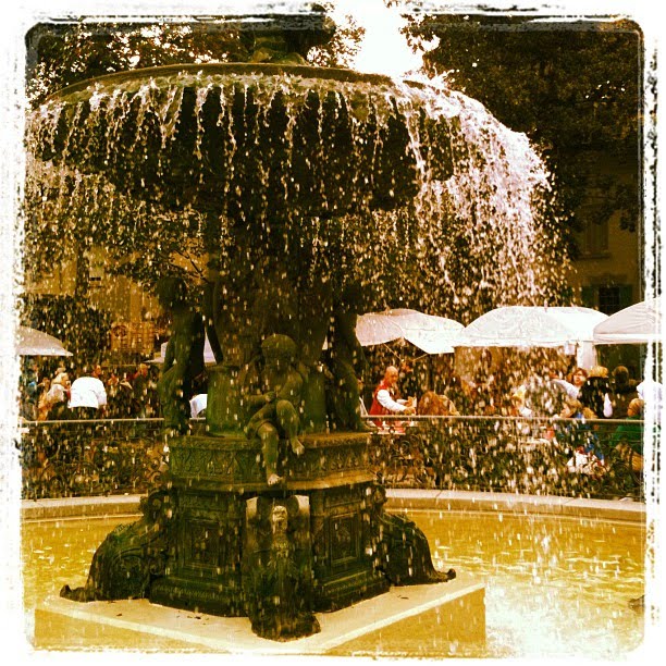 St. James Court Fountain in Old Louisville