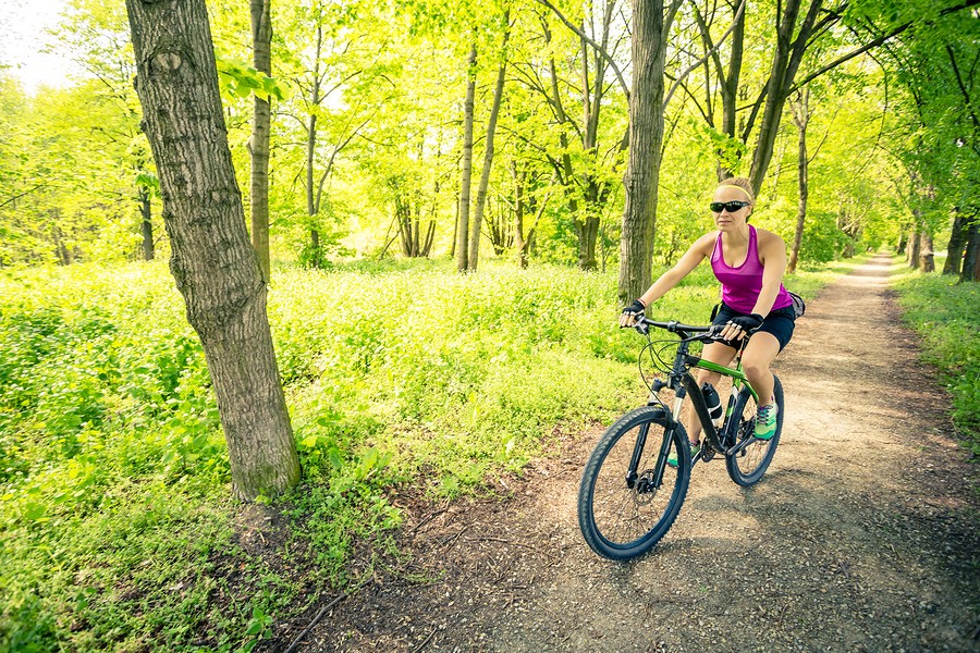 go bike riding