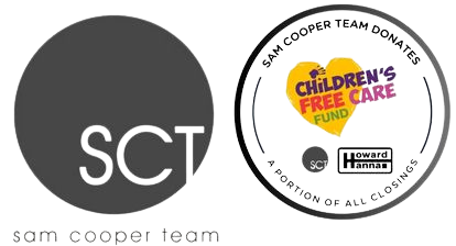 The Sam Cooper Team will donate a portion of their sales commissions in 2024 to the Childrens Free Care Fund 