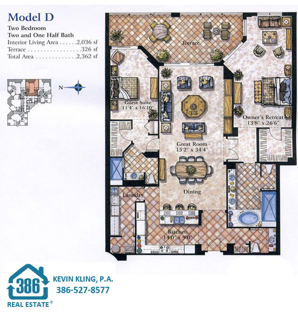Seacrest D Floor Plan