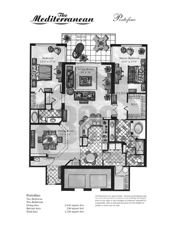 Portofino Floor Plan
