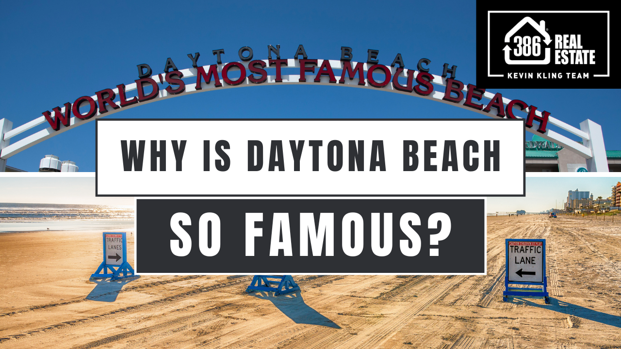 why is daytona beach world famous