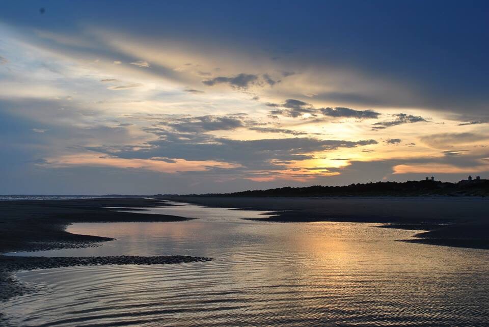 Charleston South Carolina Waterway at Sunset