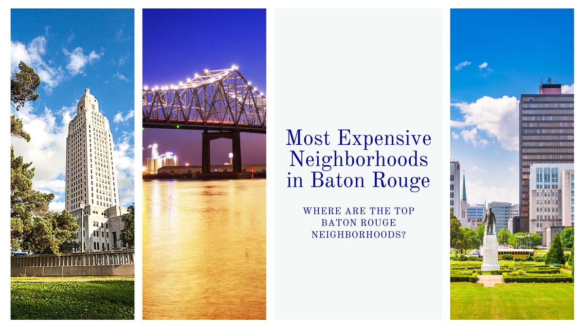 The most expensive neighborhood in Louisiana is home to mansions