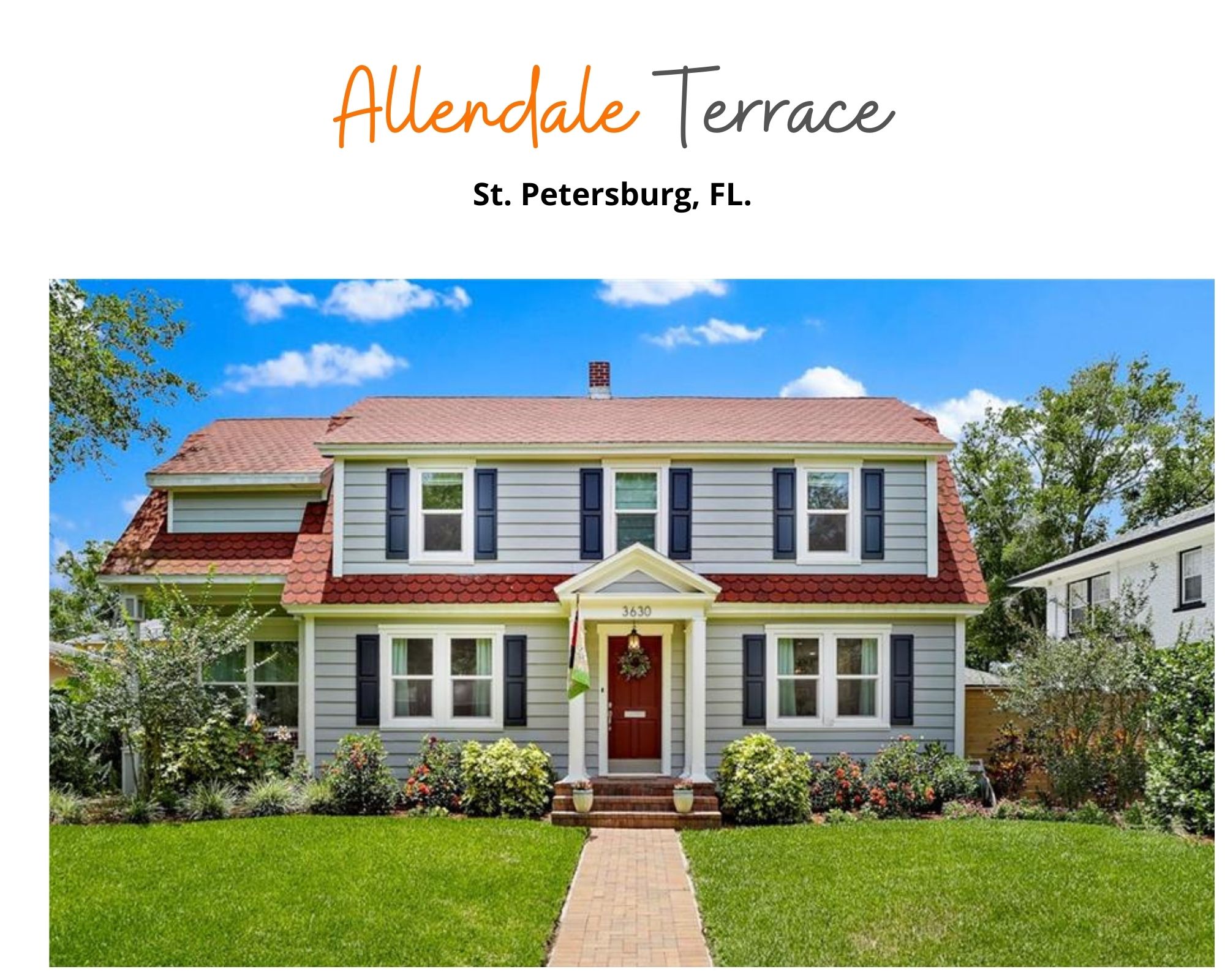 Allendale Terrace St Petersburg Real Estate Allendale Terrace Homes