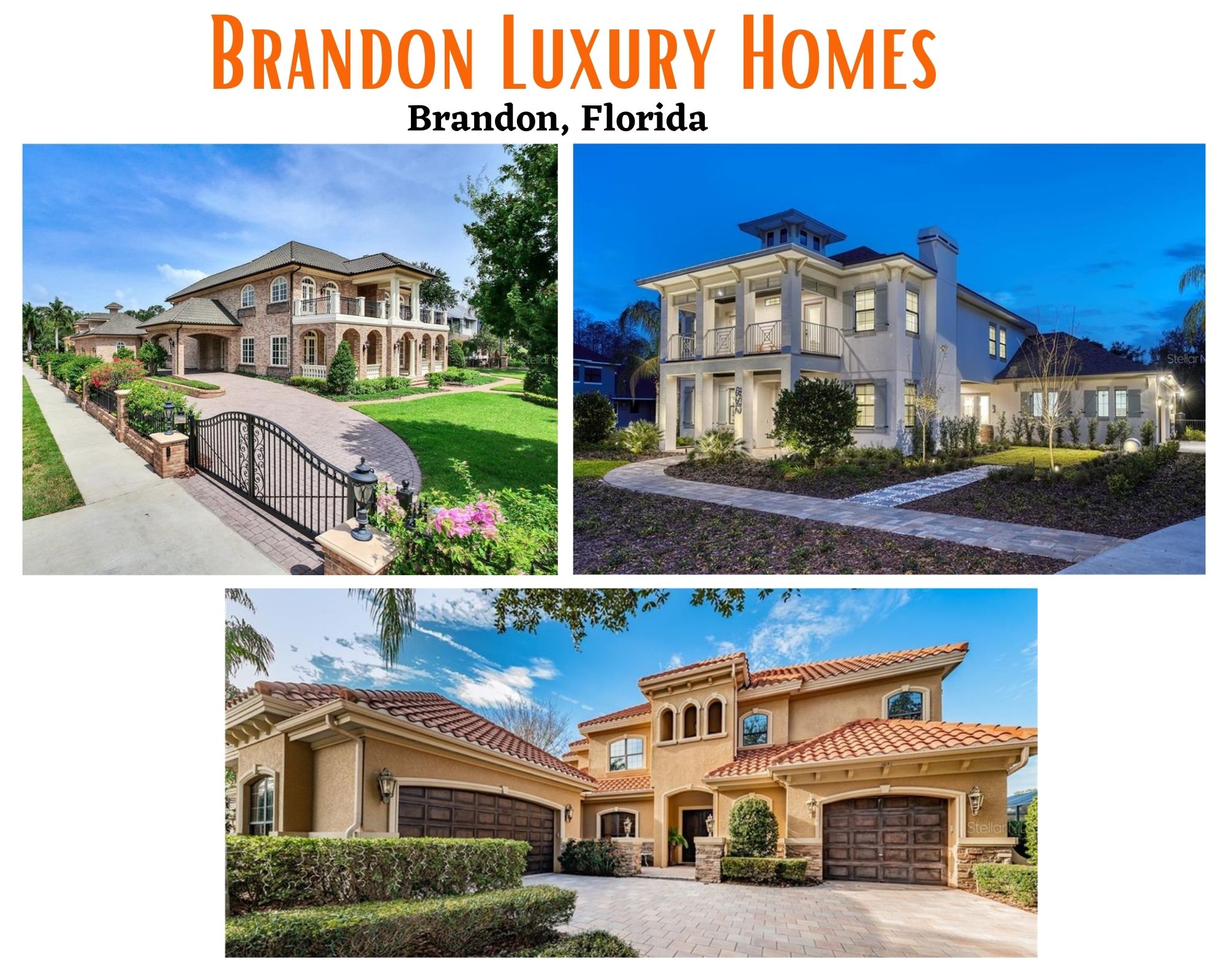 Brandon FL Luxury Homes Homes For Sale