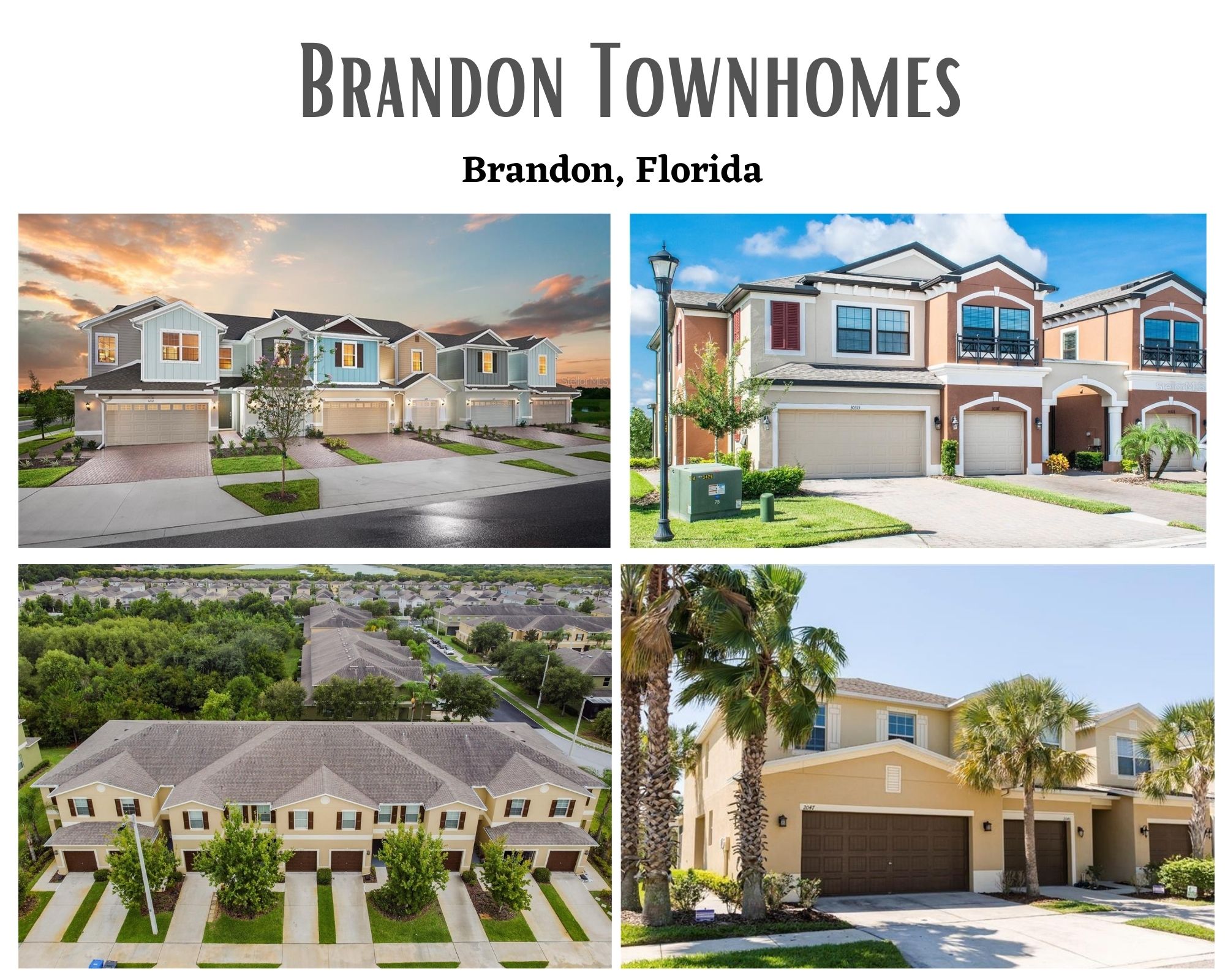 Brandon FL Townhomes Townhomes For Sale