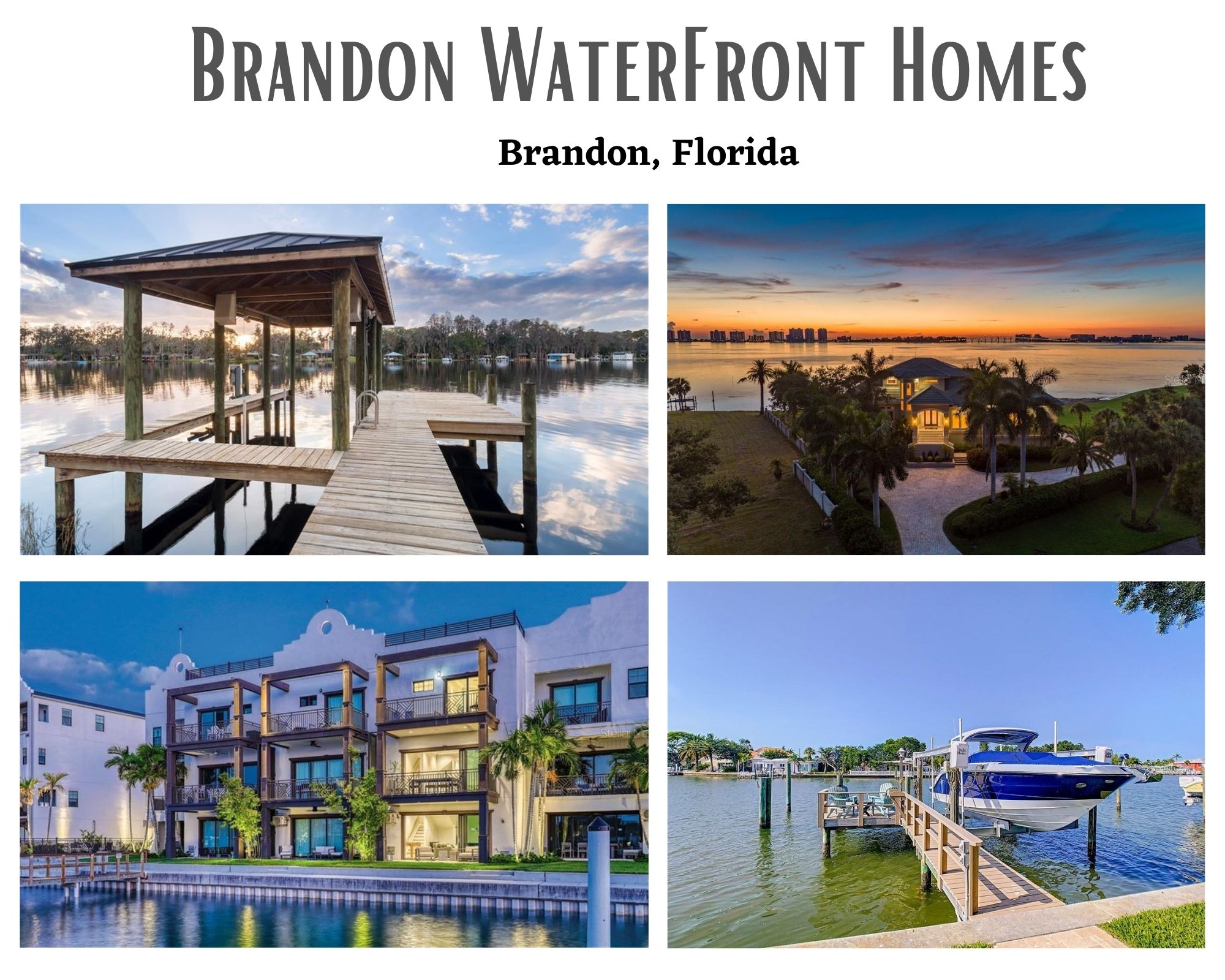 Brandon FL Waterfront Homes Waterfront Homes For Sale   Brandon Waterfront Homes 