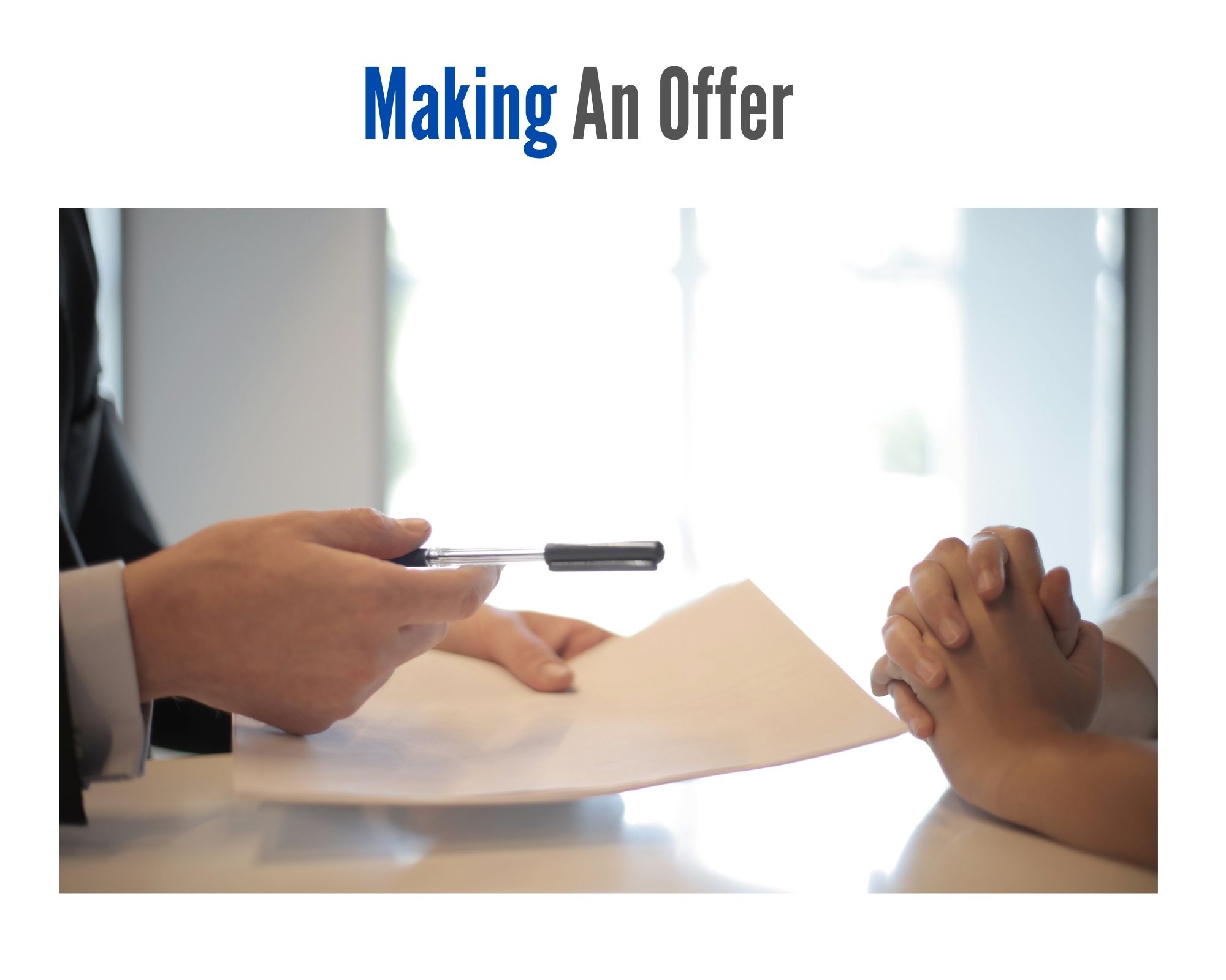 Making an Offer | Buying a Home in Tampa Bay, FL