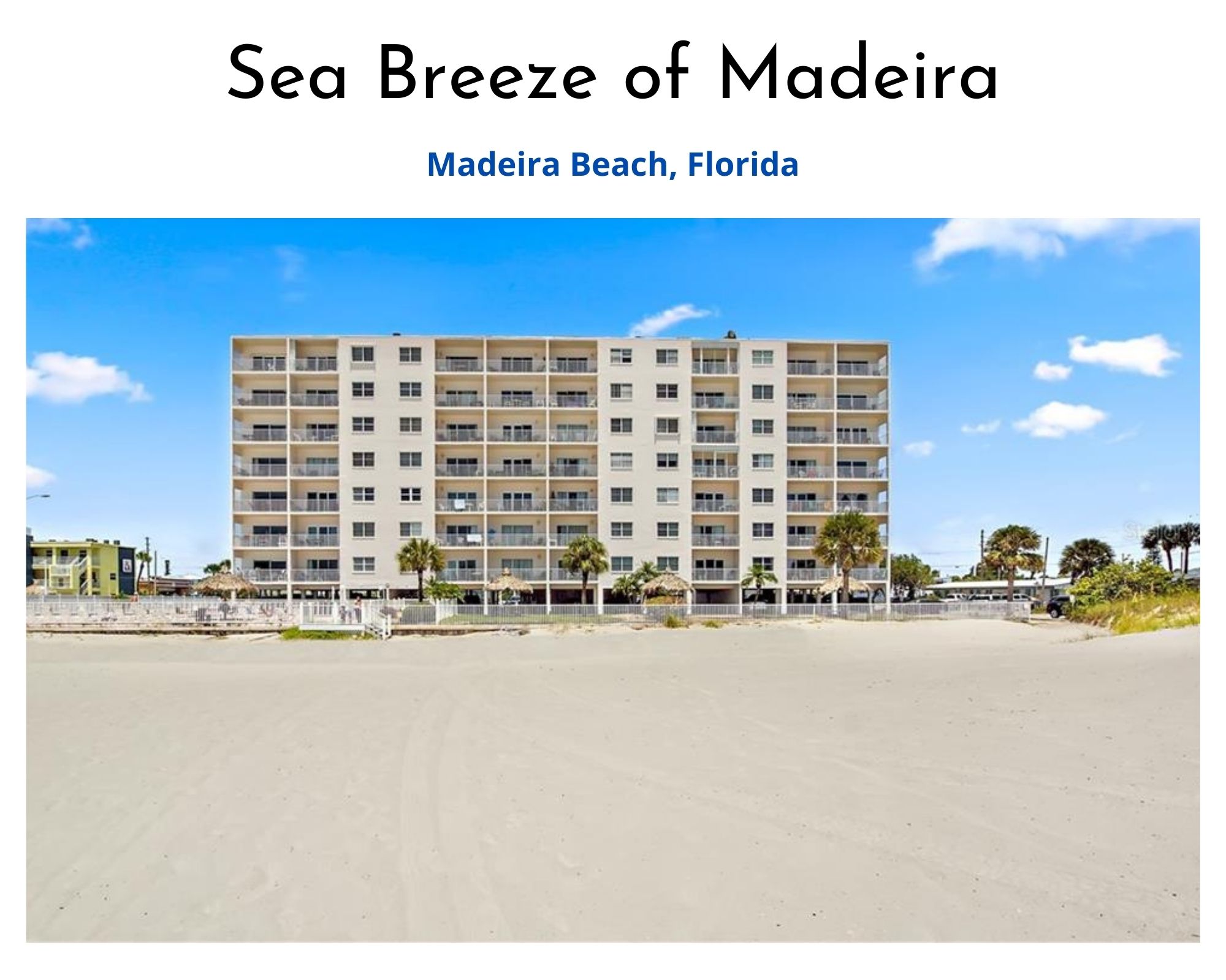 Sea Breeze of Madeira Condos Madeira Beach FL | Condos for Sale