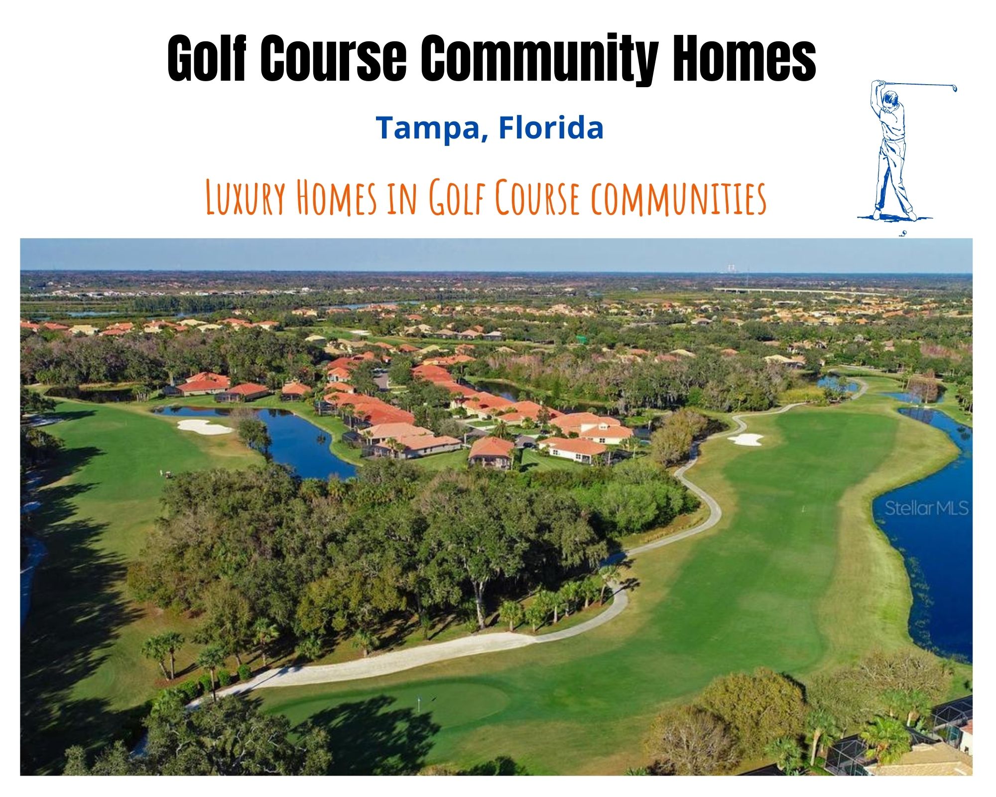 Tampa FL Golf Course Community Homes Real Estate For Sale