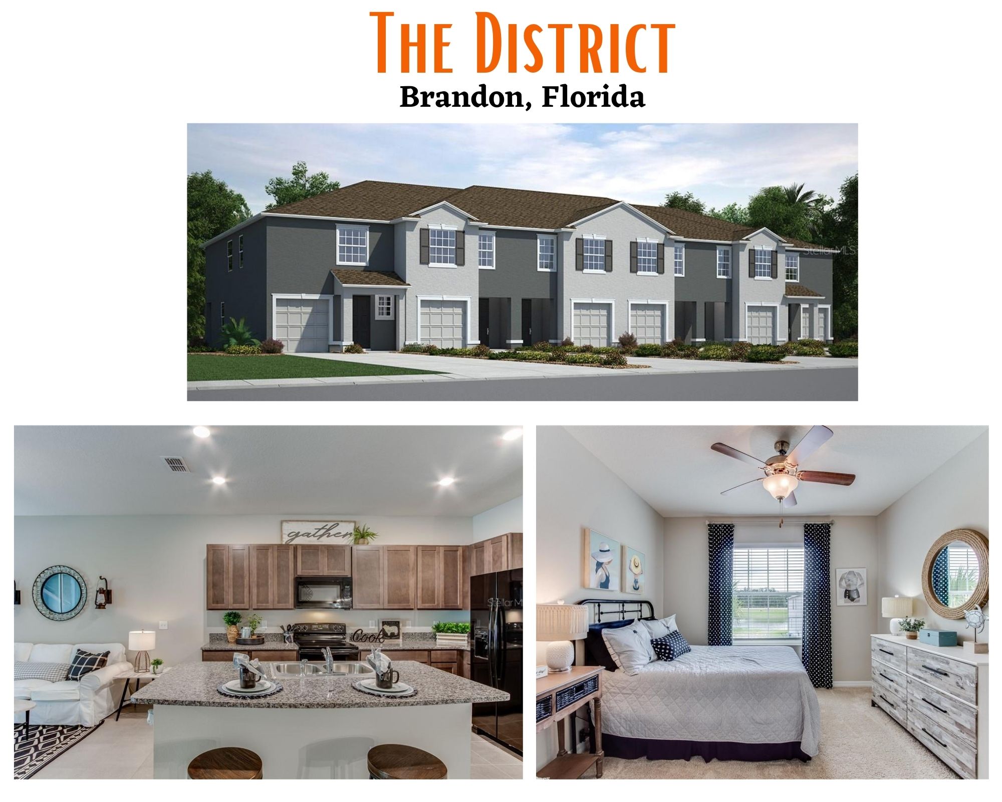 The District Brandon FL Townhomes For Sale