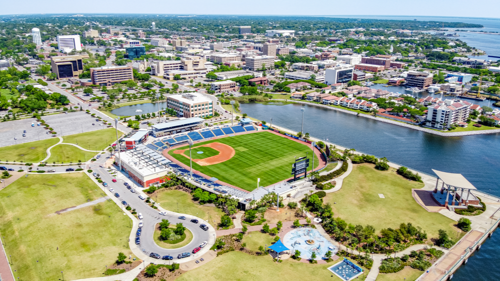Downtown Pensacola Baseball Stadium Downtown Pensacola Baseball Stadium