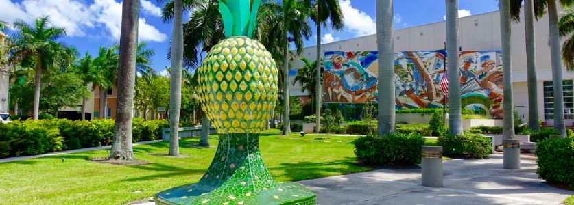 pineapple grove arts district