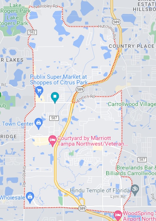 Citrus Park Map 