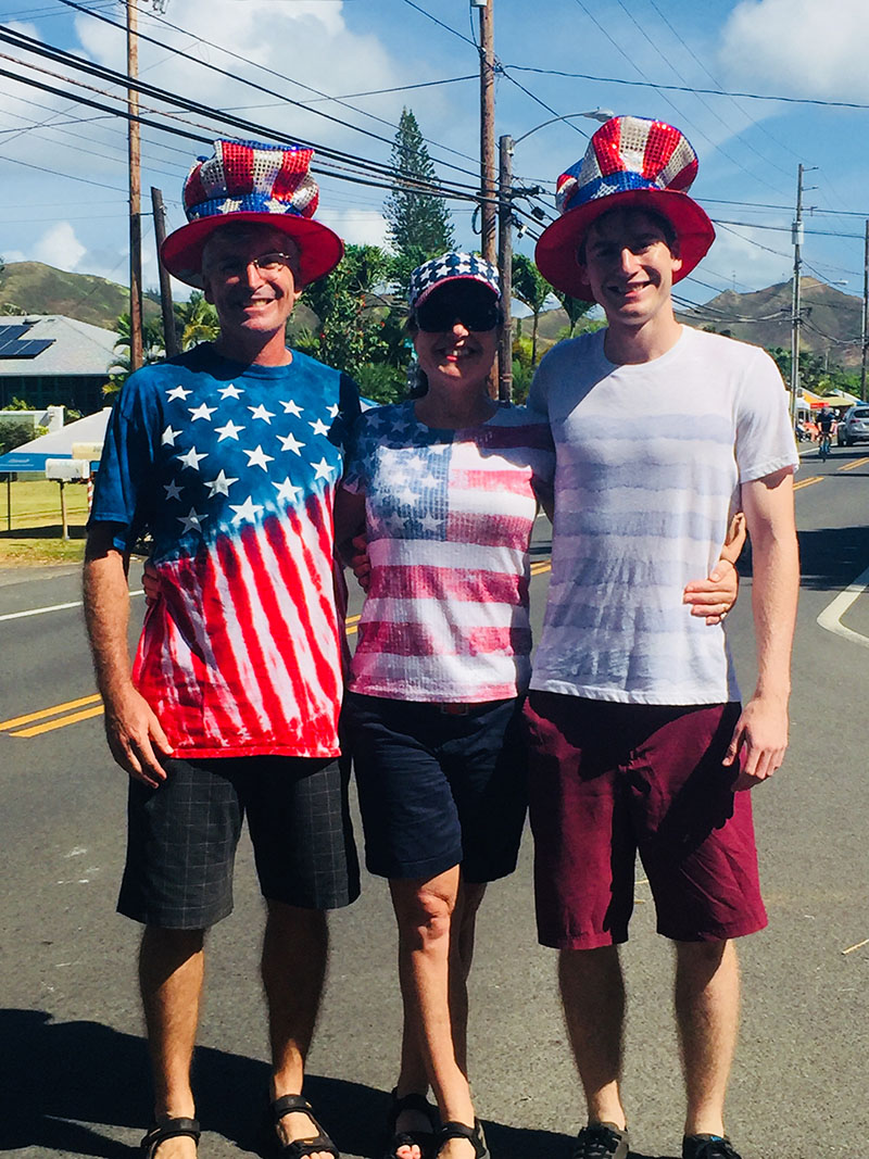 Tim, Tracey, Mark
