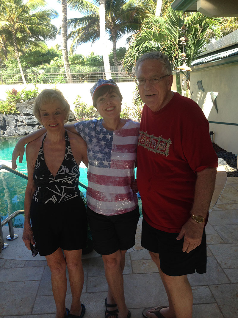 George, Mary Lou, Tracey