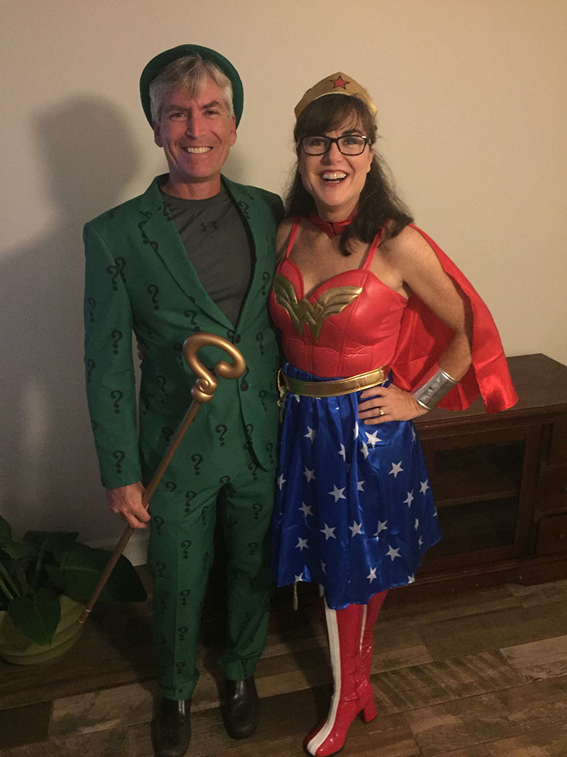 Riddler & Wonder Woman