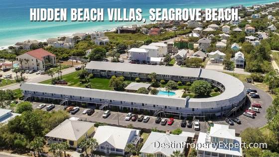 Hidden Beach villas condos Seagrove Beach