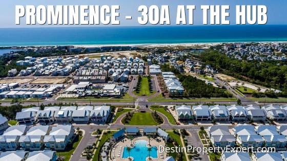 Prominence homes and townhomes on 30a