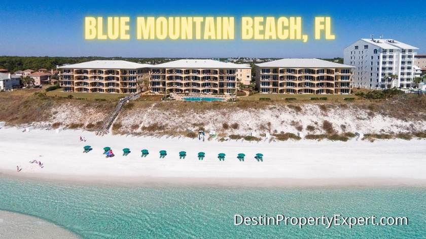 Homes and condos for sale around 30a in Blue Mountain Beach, Florida