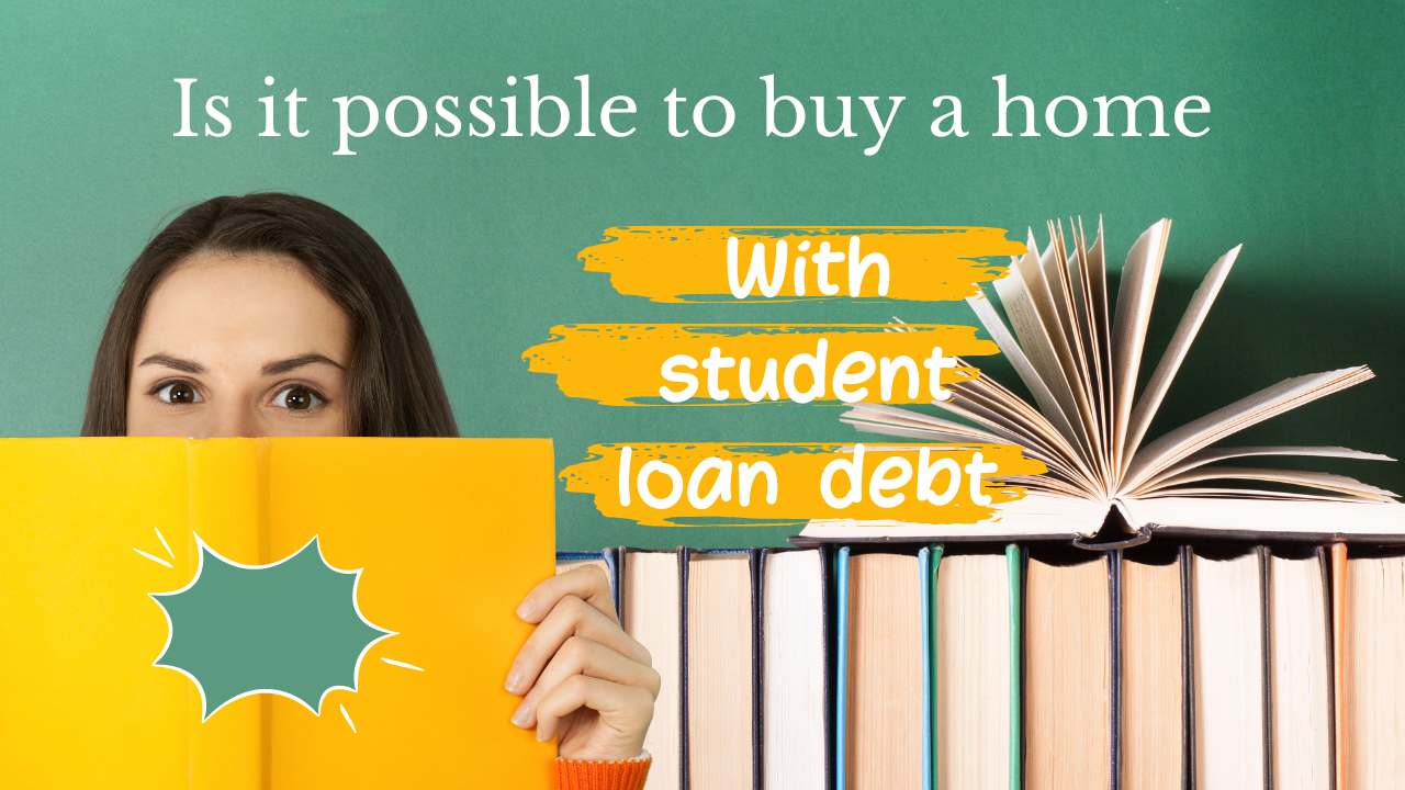 Should i buy a house if i have sales student loans