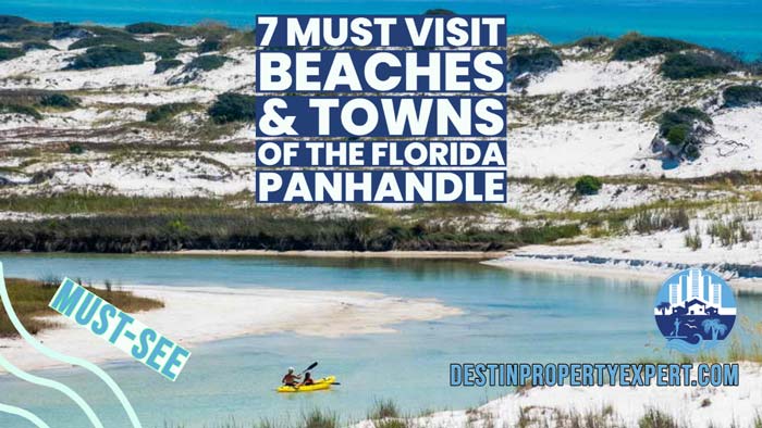 Beach towns and beaches of the Florida Panhandle