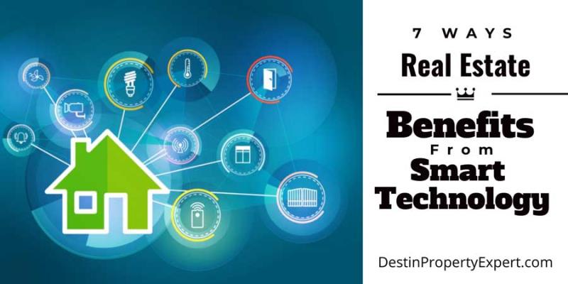 Smart technology benefits real estate in many ways