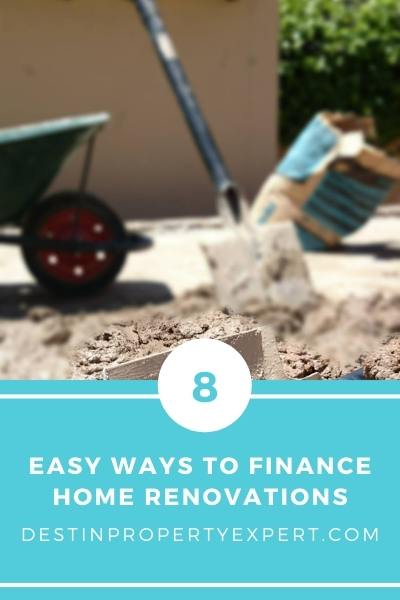 8 ways to finance a home renovation project