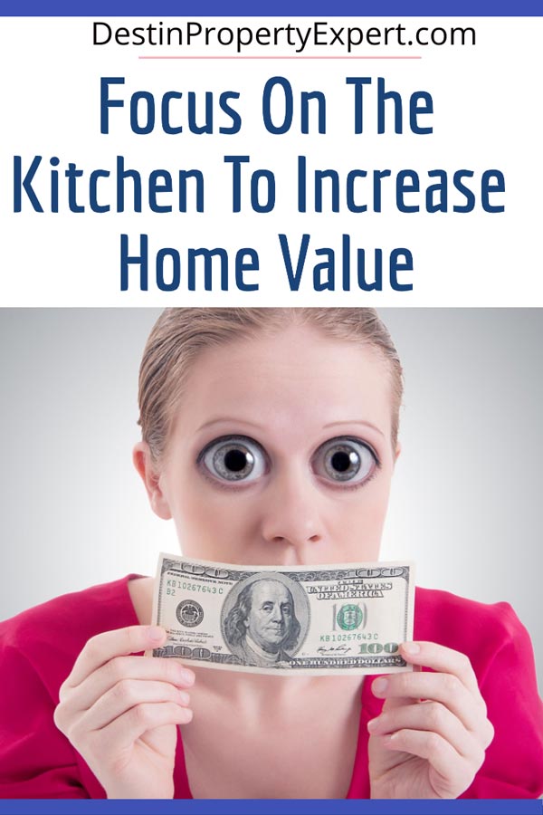Focus on the kitchen to increase your home value