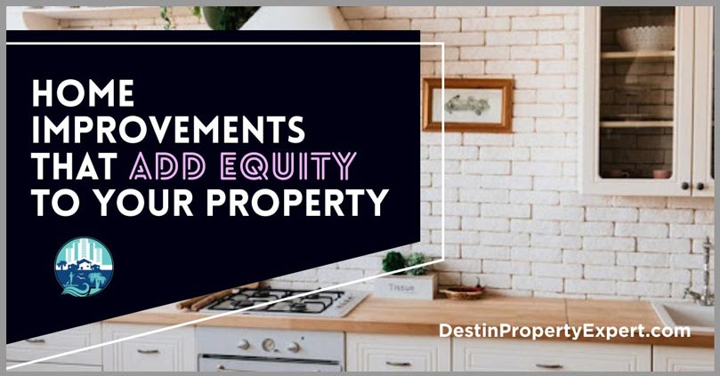 Add equity to your home with trendy home improvements