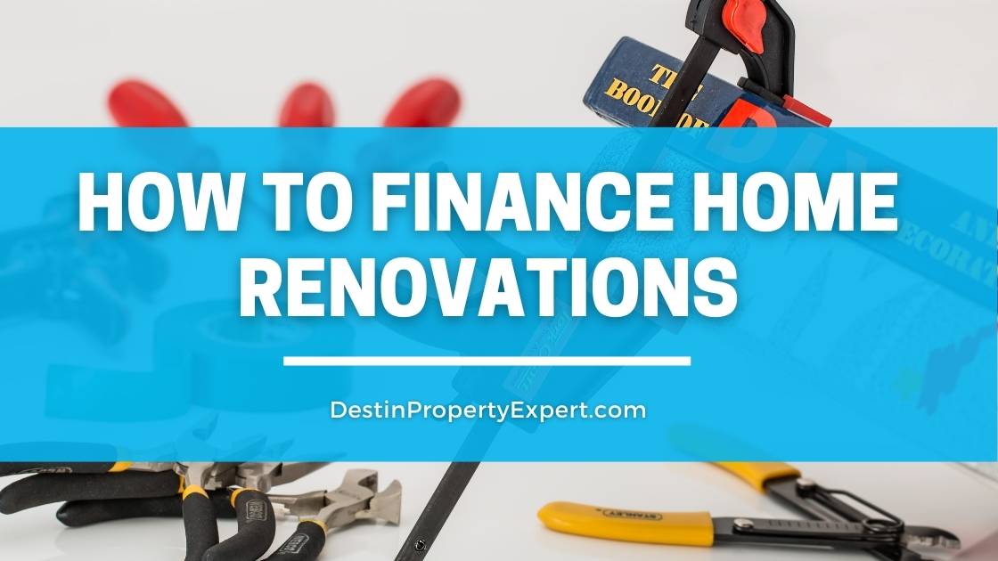 Financing for home renovations and improvements