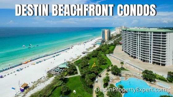 destin beachfront condos  gulf front  for sale  fl