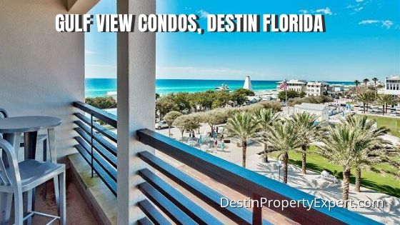  Gulf view and beach view condos for sale in Destin FL