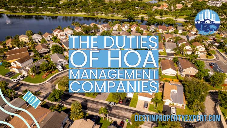 if you live within an HOA understand the duties of the HOA management company.