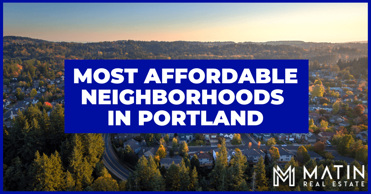 Portland Most Affordable Neighborhoods