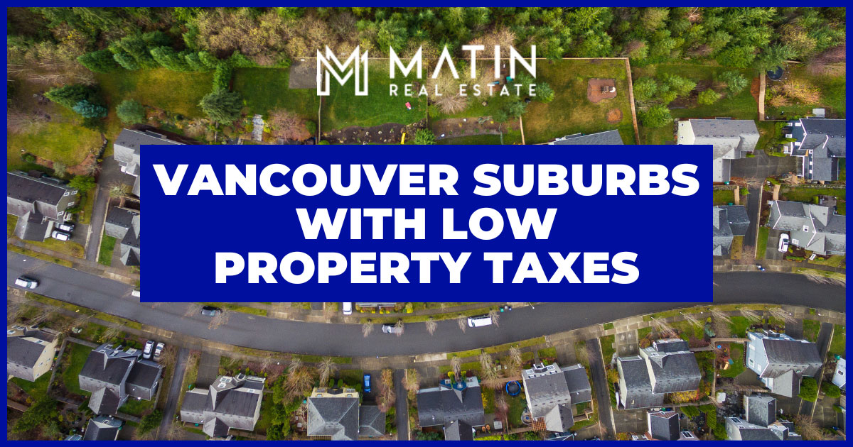 Vancouver, WA Suburbs With the Lowest Taxes