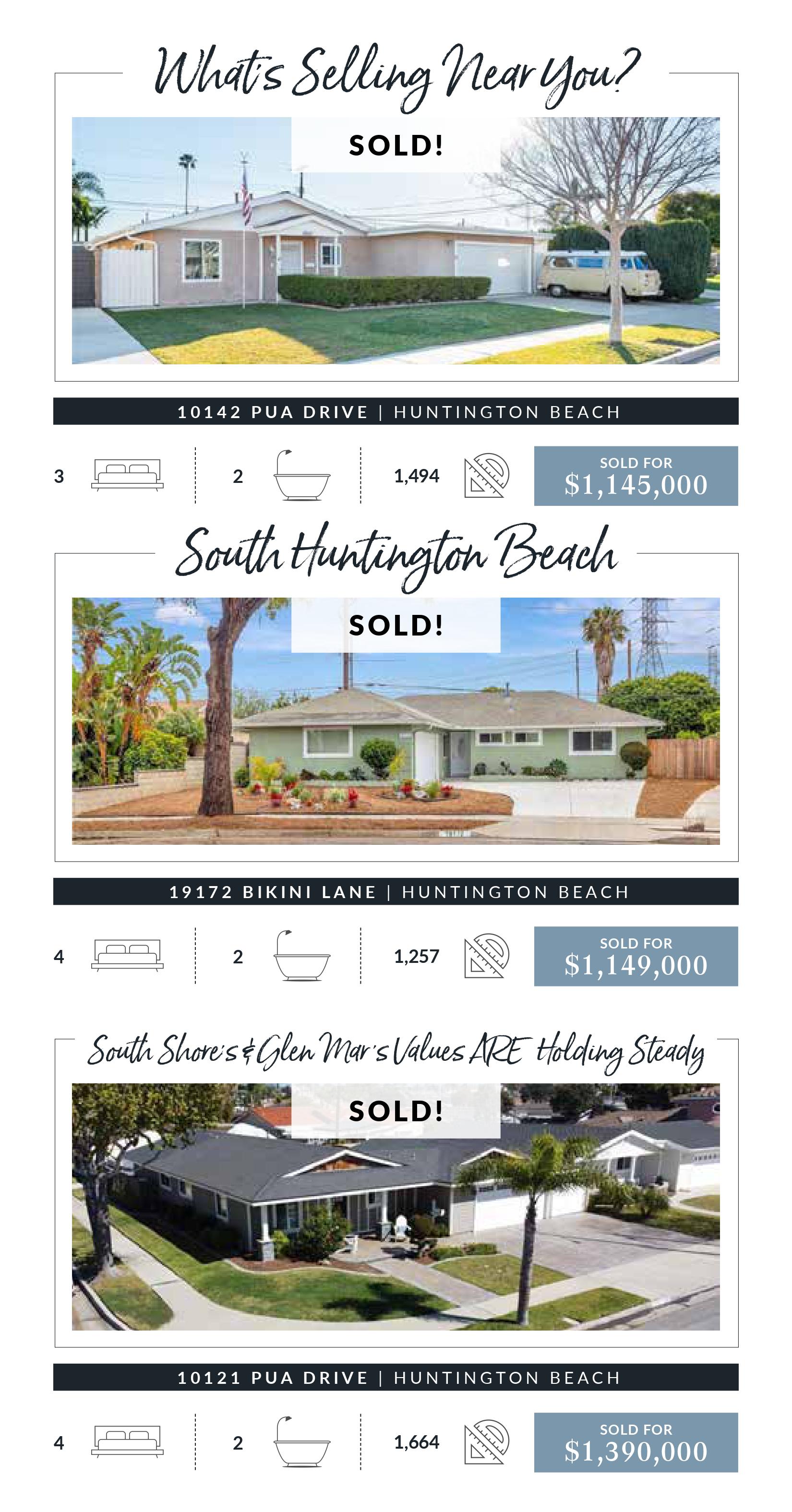 South Huntington Beach Sales