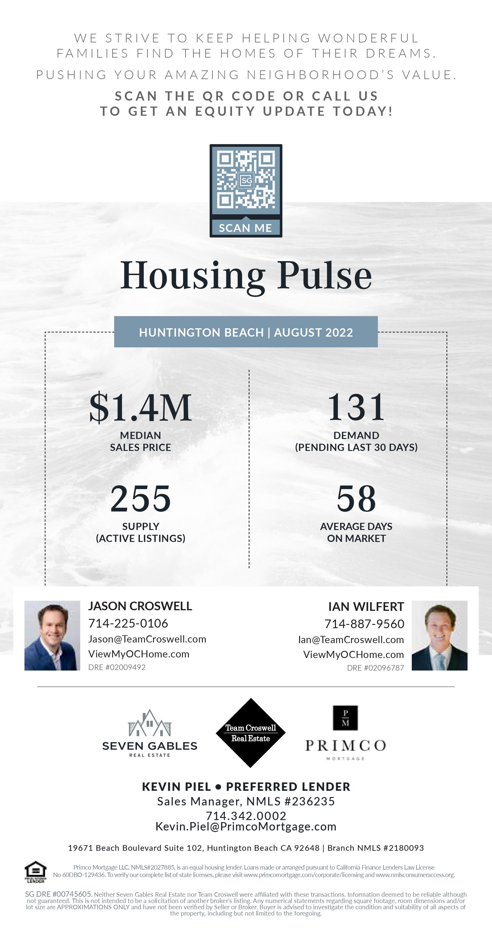 South Huntington Beach Sales