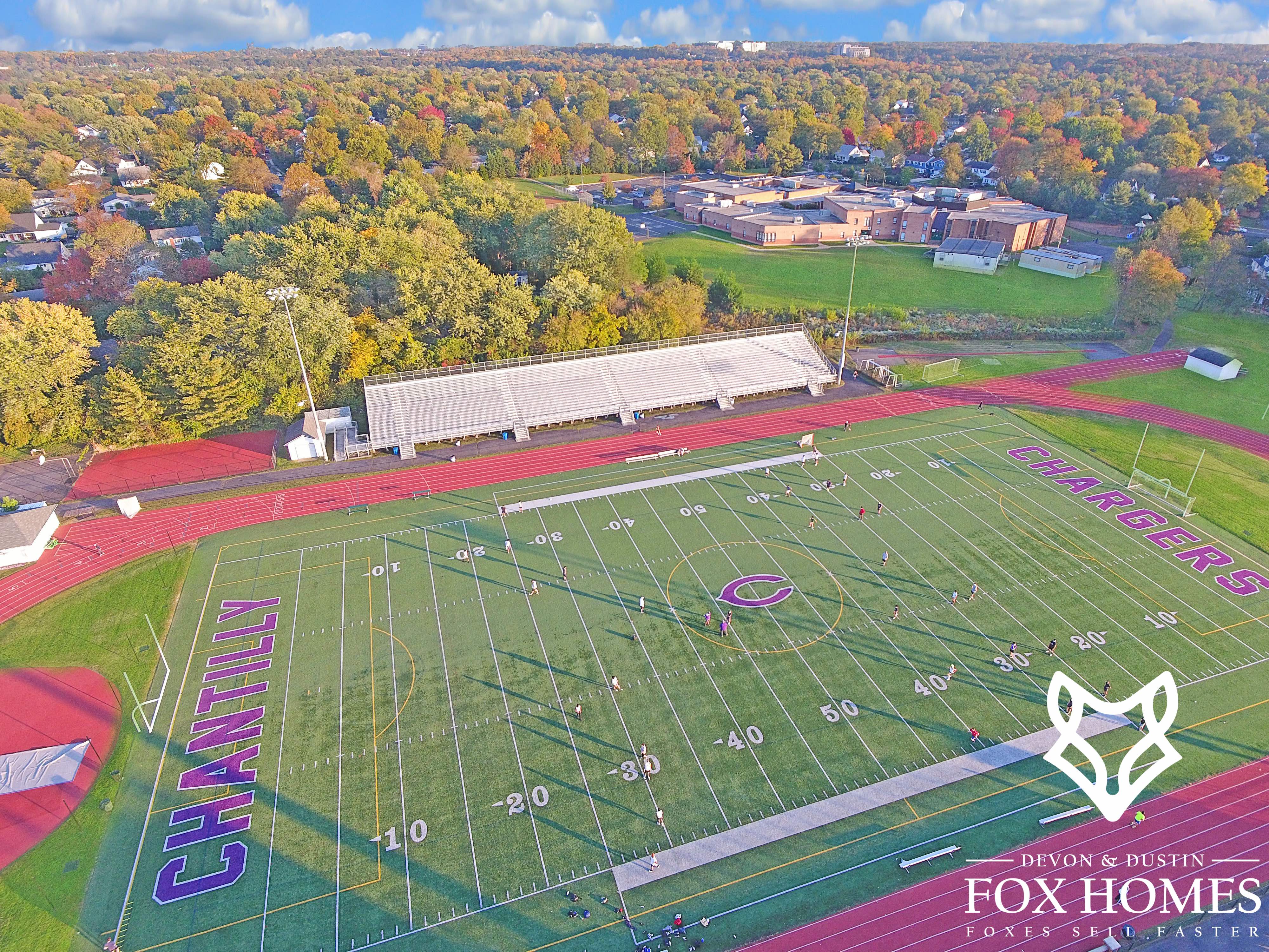 Chantilly_School_District_Homes_For_Sale_Devon_and_Dustin_Fox_Football_Field