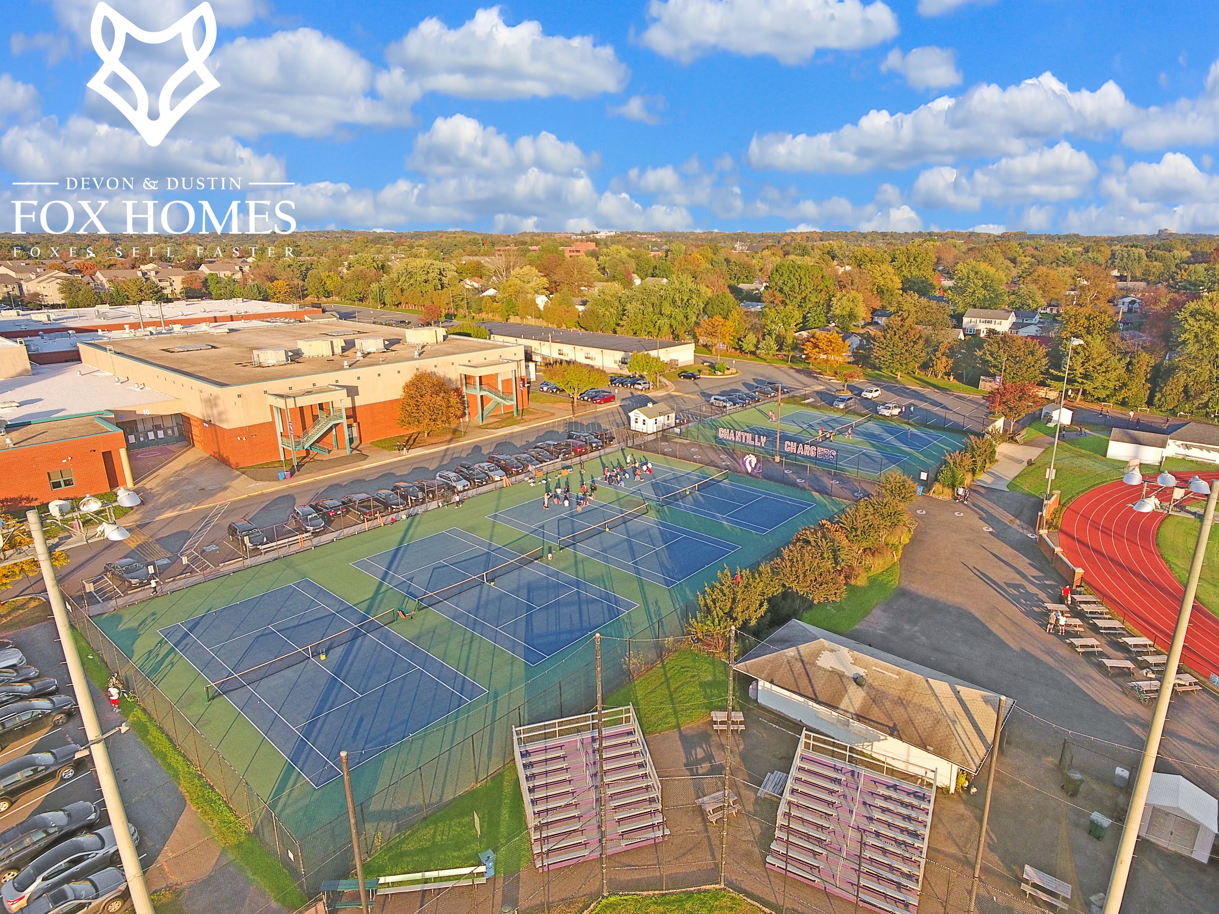 Chantilly_School_District_Homes_For_Sale_Devon_and_Dustin_Fox_Tennis_Courts