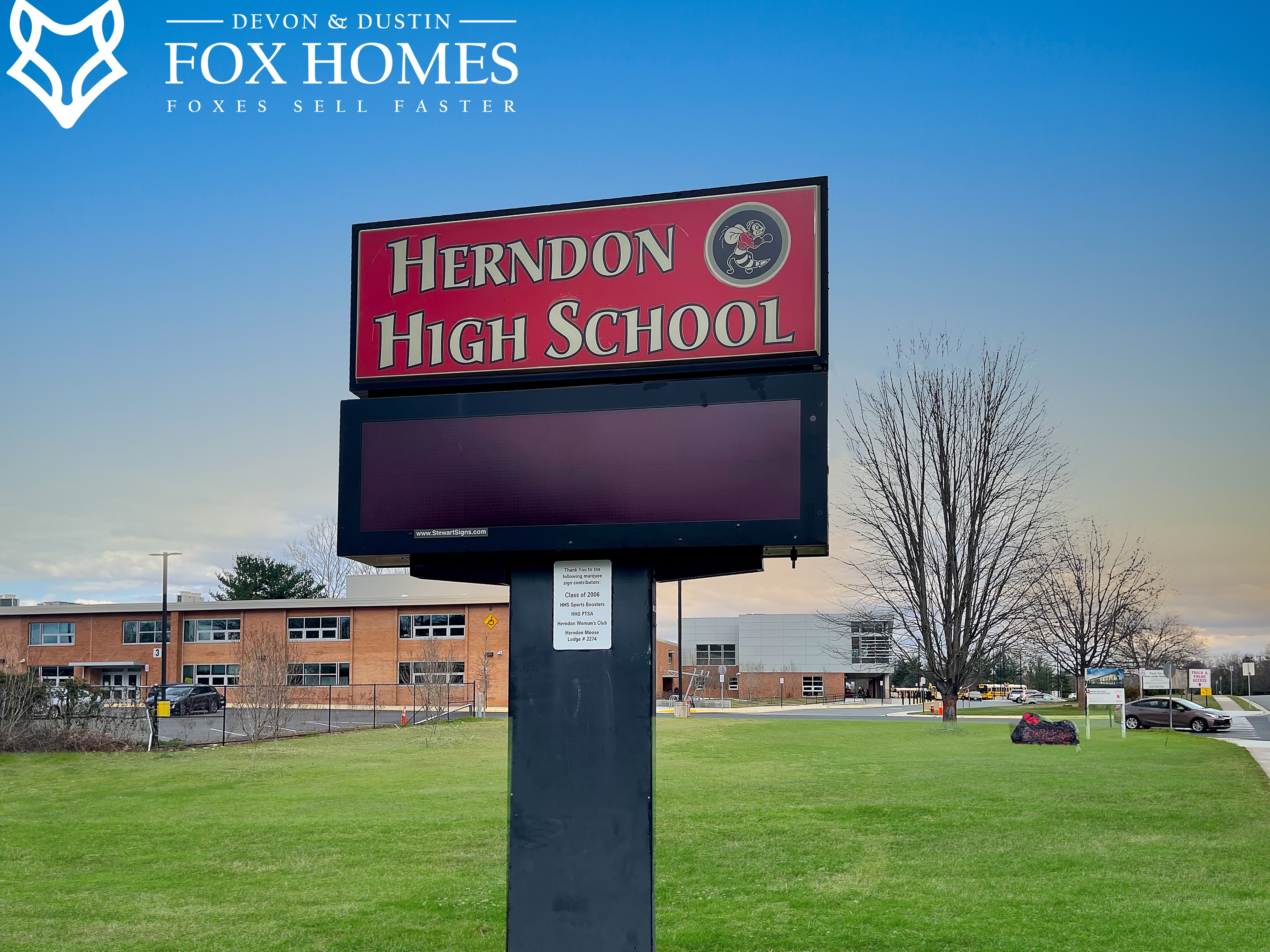 Herndon_District_Homes_For_Sale_Devon_and_Dustin_Fox_Fox_Homes_Team_Entrance_Sign