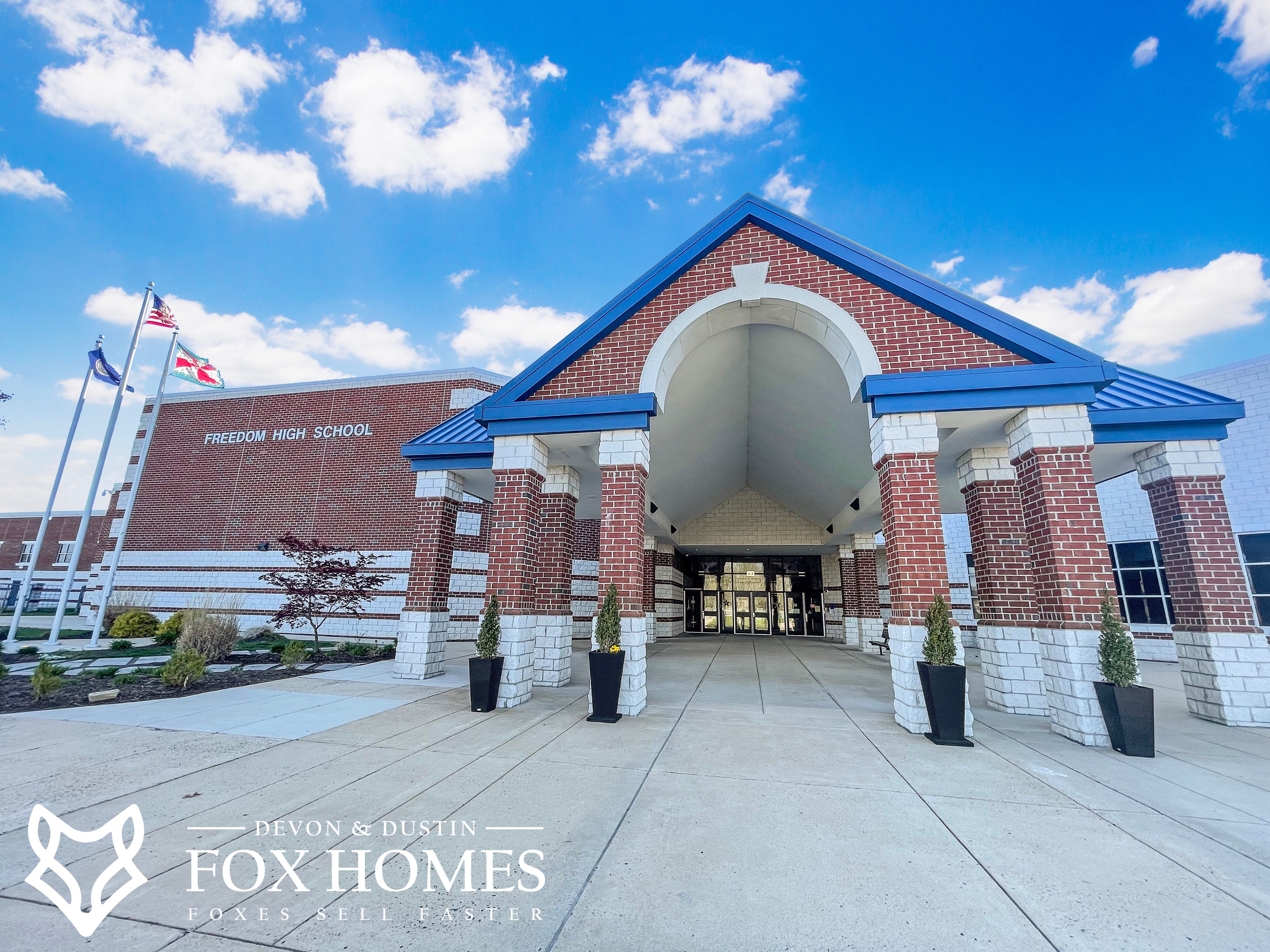 Homes-For-Sale-In-Freedom-High-School-District-Devon-and-Dustin-Fox-Fox-Homes-Team-Main-Entrance