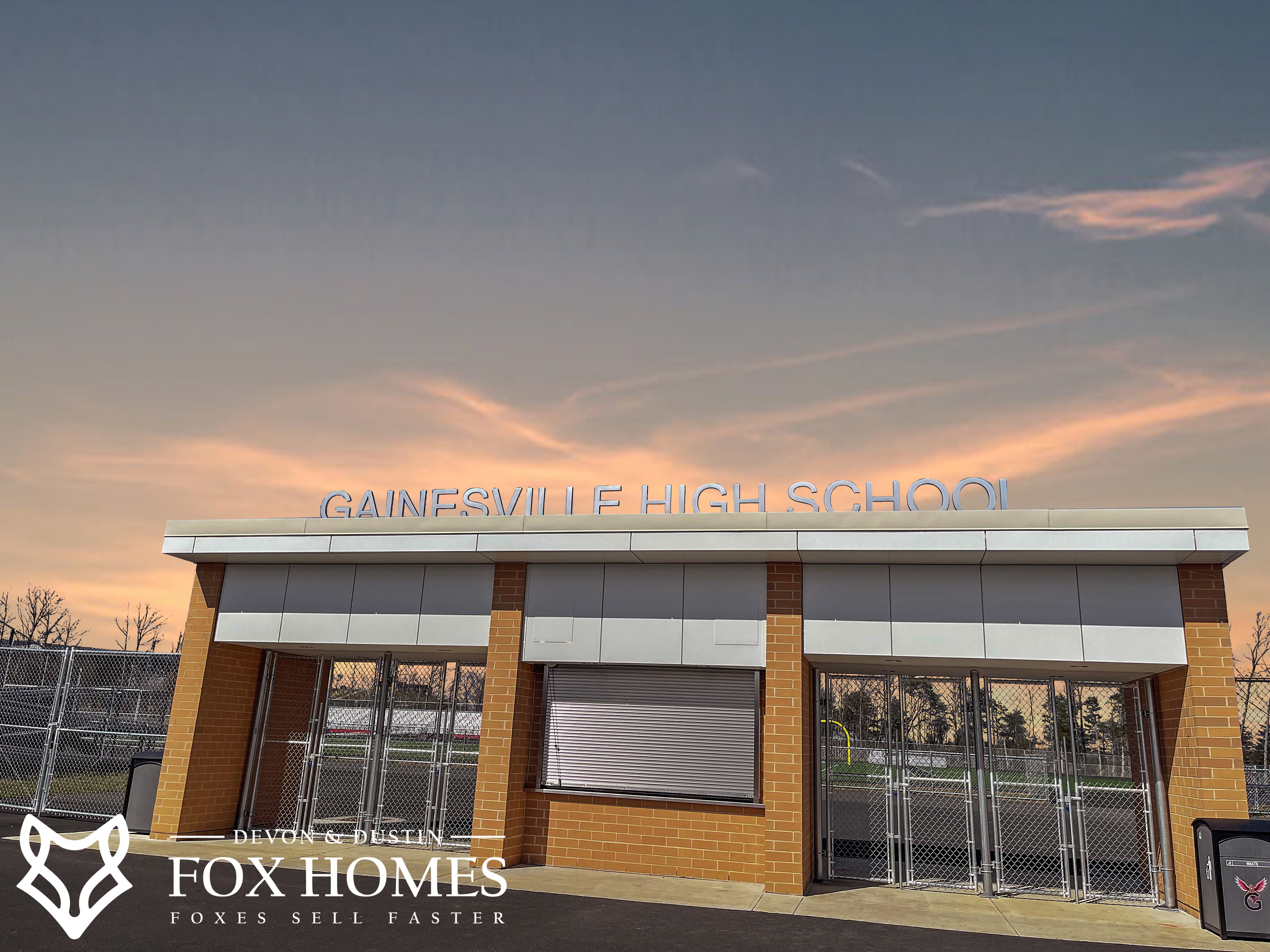 Homes-For-Sale-In-Gainesville-High-School-District-Devon-and-Dustin-Fox-Fox-Homes-Team-Entrance.