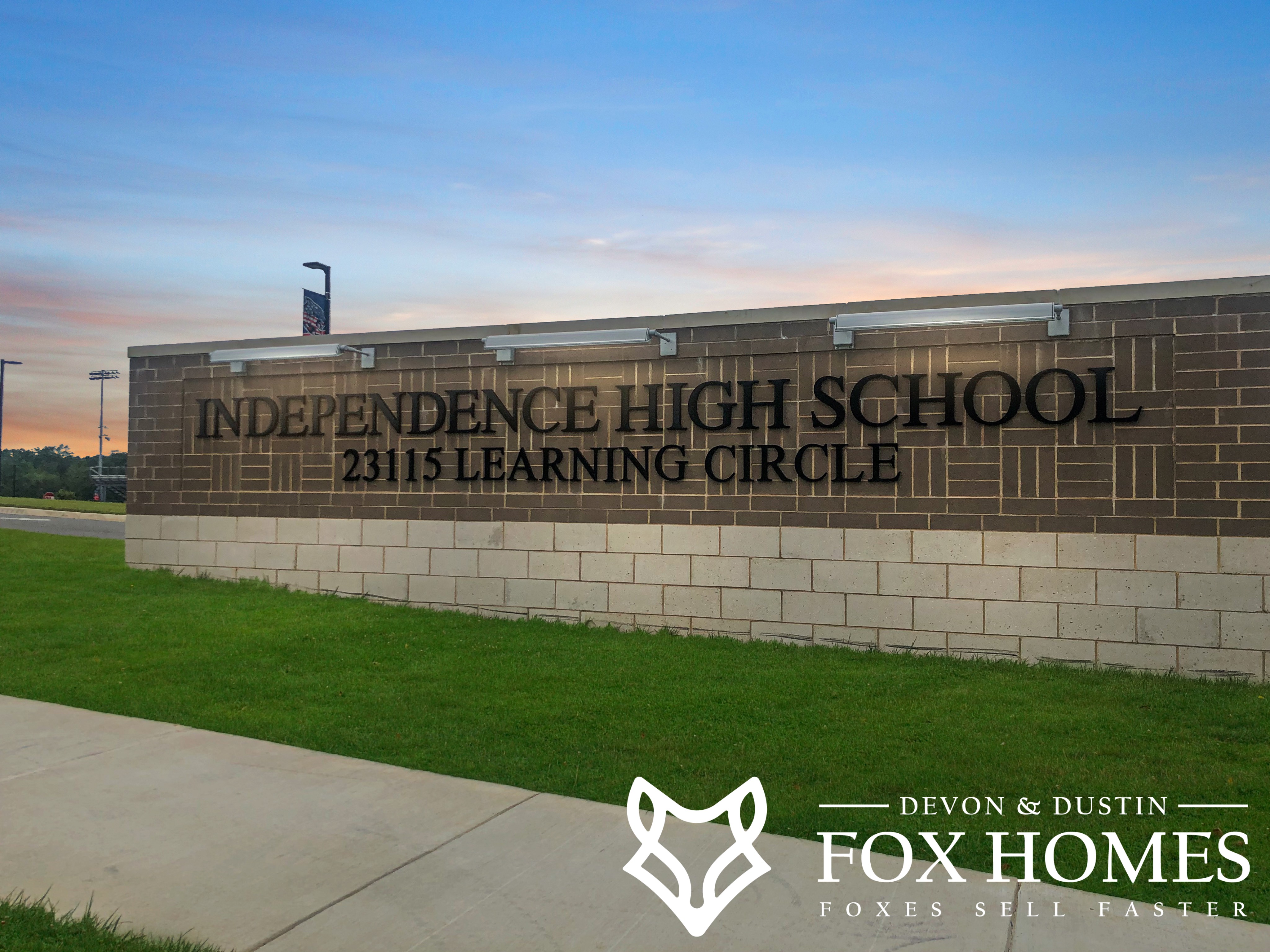 Homes-For-Sale-In-Independence-High-School-District-Devon-and-Dustin-Fox-Fox-Homes-Team-Entrance