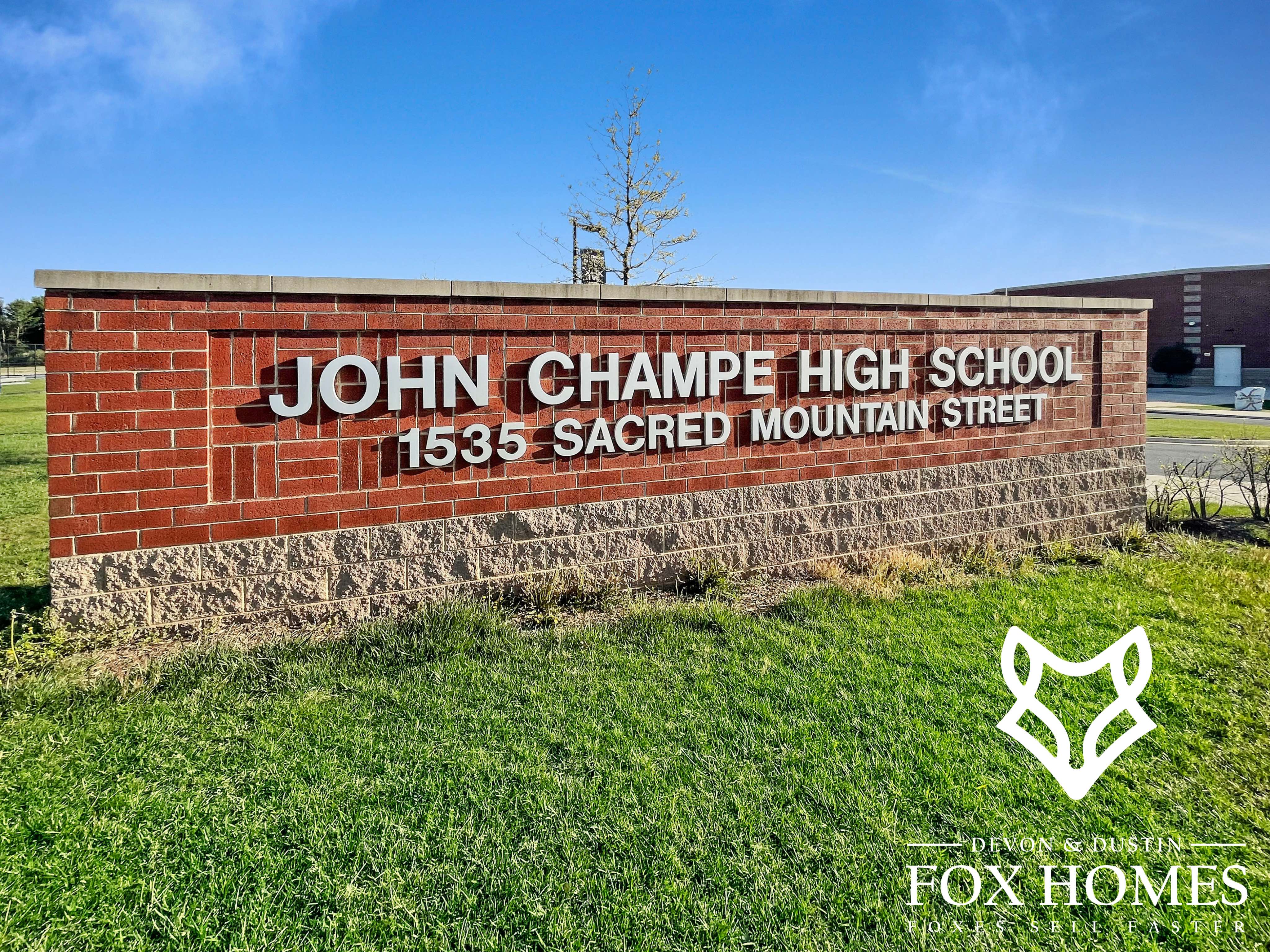 Homes-For-Sale-In-John-Champe-High-School-District-Devon-and-Dustin-Fox-Fox-Homes-Team-Signage